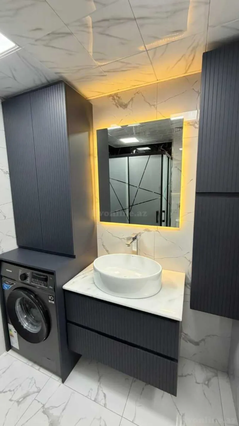 Satılır 3 otaqlı Mənzil Yeni tikili 80 m² Gənclik m. - şəkil 15