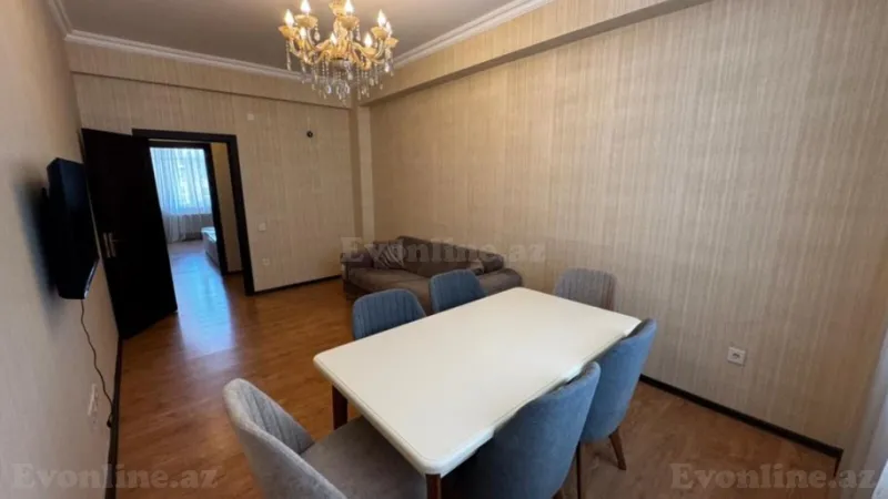 Kirayə verilir 3 otaqlı Mənzil Yeni tikili 80 m² Yasamal r. - şəkil 2