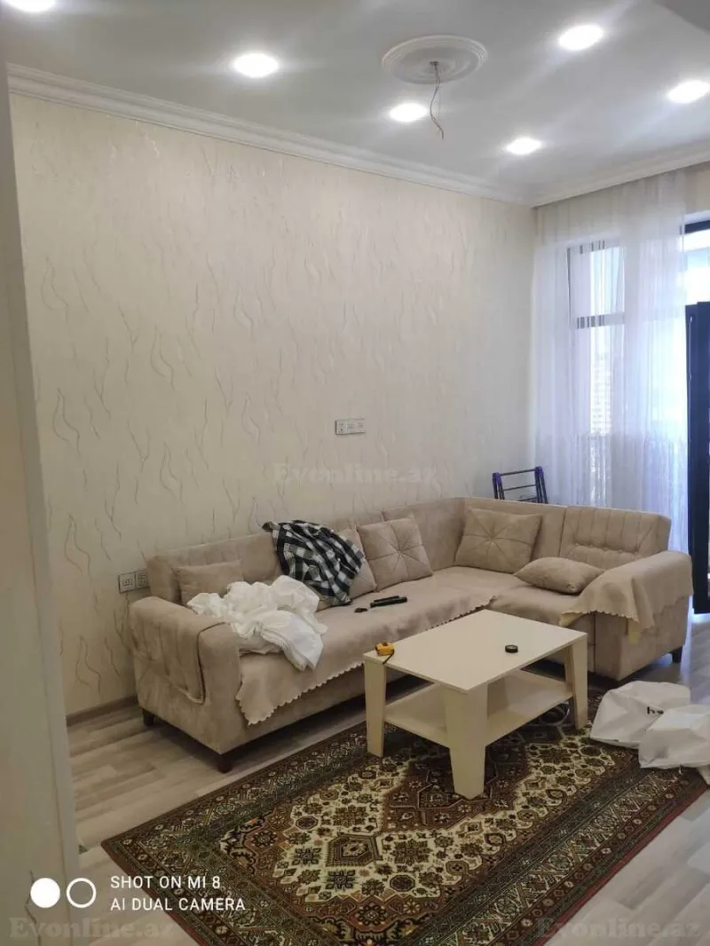 Kirayə verilir 3 otaqlı Mənzil Yeni tikili 100 m² Nəsimi r. - şəkil 2