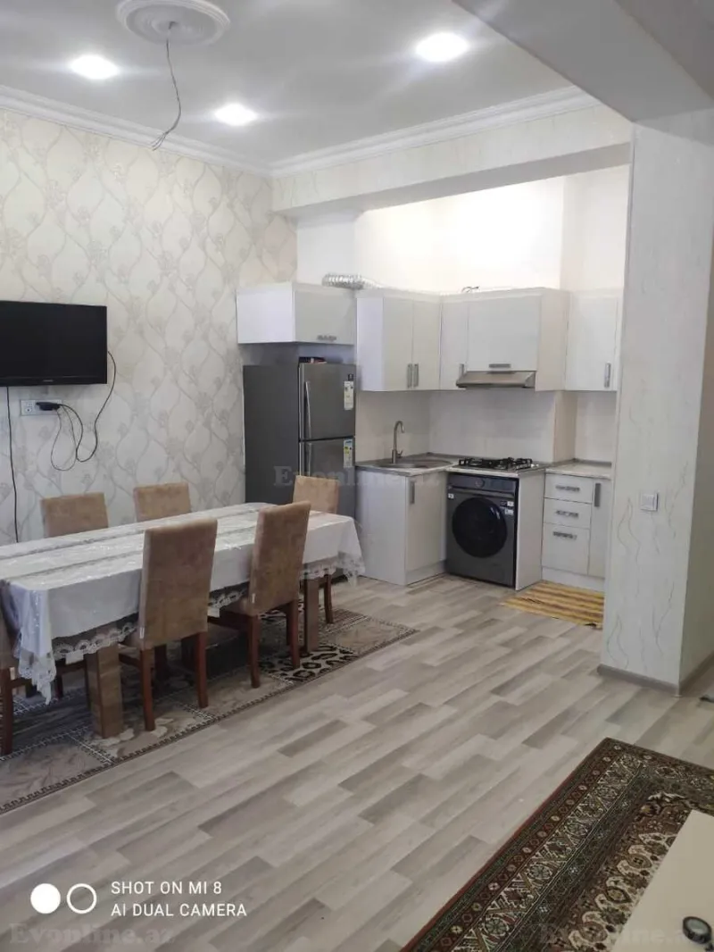 Kirayə verilir 3 otaqlı Mənzil Yeni tikili 100 m² Nəsimi r. - şəkil 4
