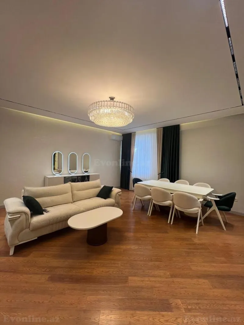 Satılır 4 otaqlı Mənzil Yeni tikili 145 m² 8 Noyabr m. - şəkil 3