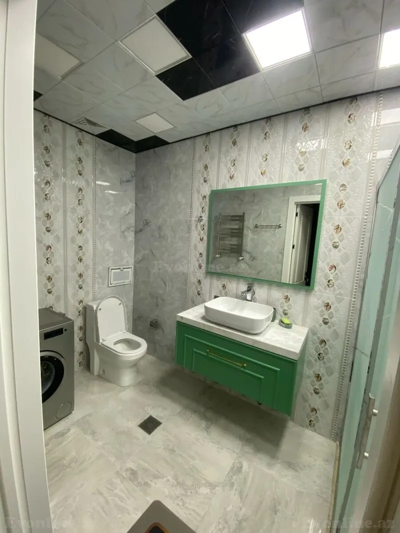 Kirayə verilir 3 otaqlı Mənzil Yeni tikili 140 m² Nəsimi r. - şəkil 7
