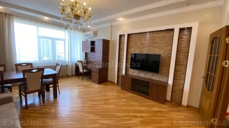 Kirayə verilir 2 otaqlı Mənzil Yeni tikili 100 m² Xətai m. - şəkil 2