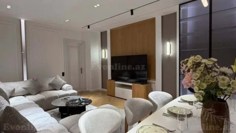 Kirayə verilir 2 otaqlı Mənzil Yeni tikili 85 m² Xətai r. - şəkil 2