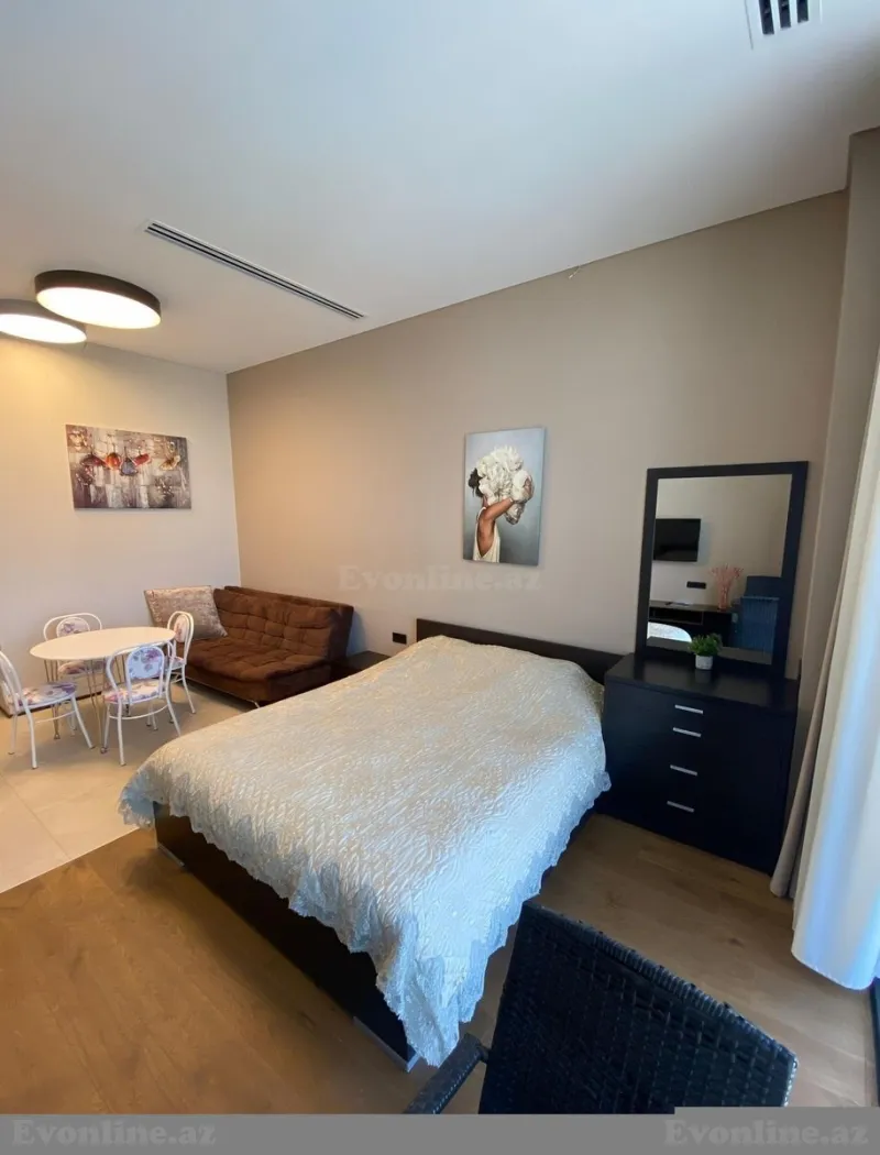 Kirayə verilir 1 otaqlı Mənzil Yeni tikili 50 m² Nardaran - şəkil 4