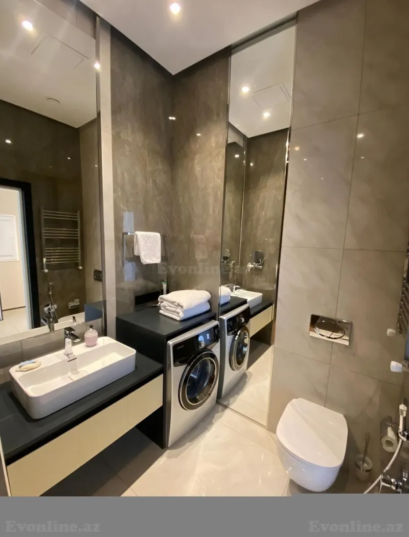 Kirayə verilir 1 otaqlı Mənzil Yeni tikili 50 m² Nardaran - şəkil 8