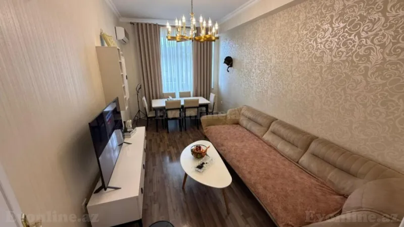 Satılır 3 otaqlı Mənzil Yeni tikili 85 m² Yasamal r. - şəkil 2