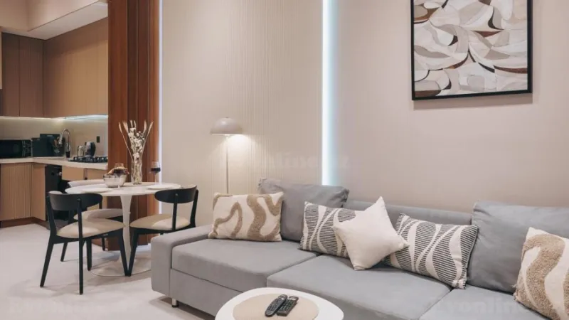 Kirayə verilir 2 otaqlı Mənzil Yeni tikili 82 m² Nizami m. - şəkil 2