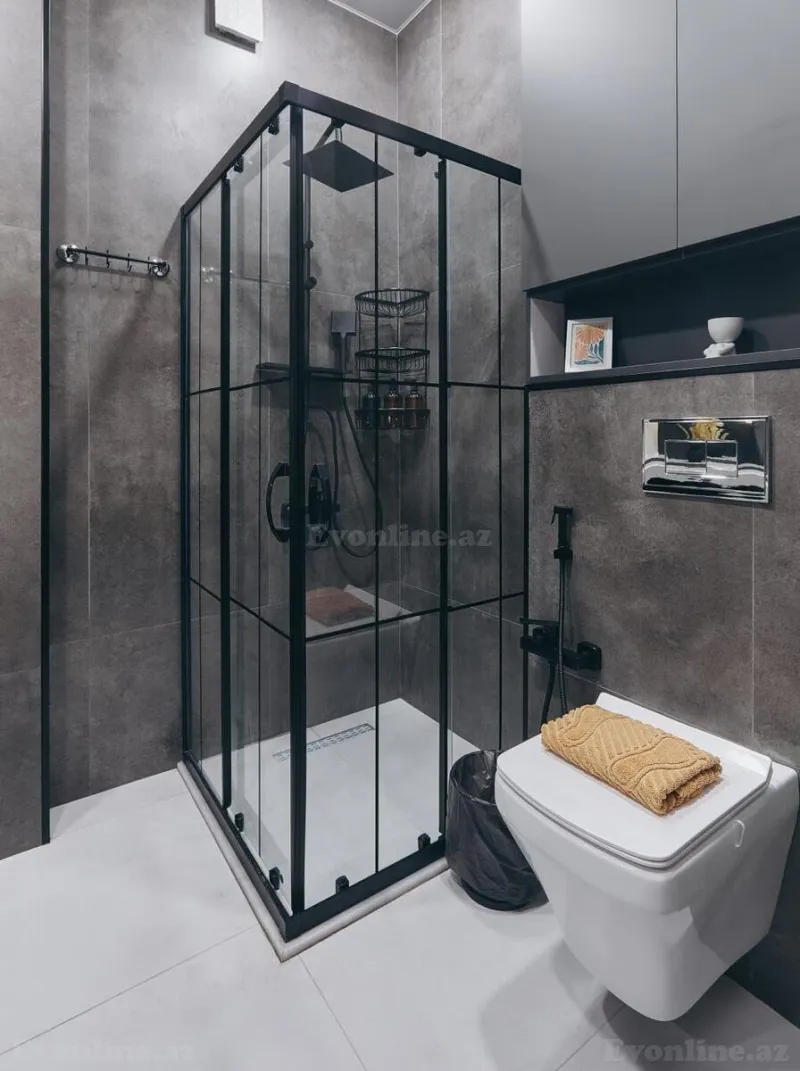 Kirayə verilir 2 otaqlı Mənzil Yeni tikili 82 m² Nizami m. - şəkil 17