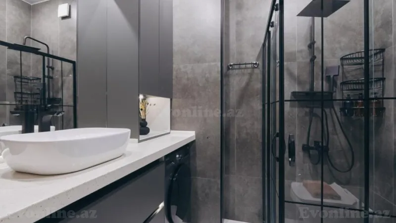 Kirayə verilir 2 otaqlı Mənzil Yeni tikili 82 m² Nizami m. - şəkil 18