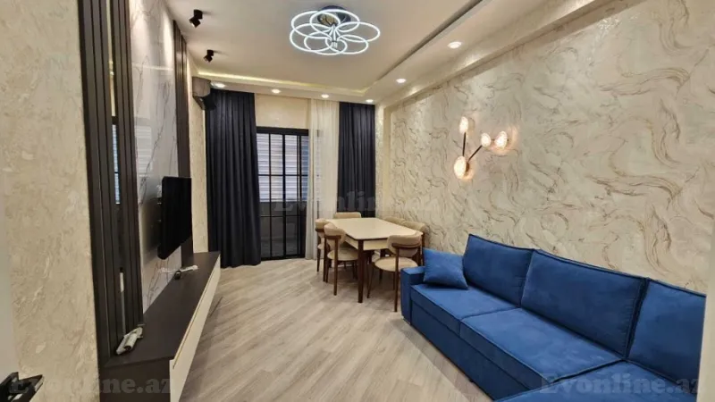 Satılır 2 otaqlı Mənzil Yeni tikili 55 m² Həzi Aslanov m. - şəkil 2