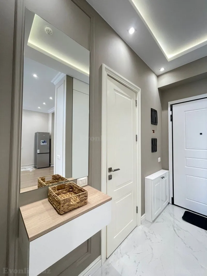 Kirayə verilir 2 otaqlı Mənzil Yeni tikili 65 m² Bakmil m. - şəkil 14