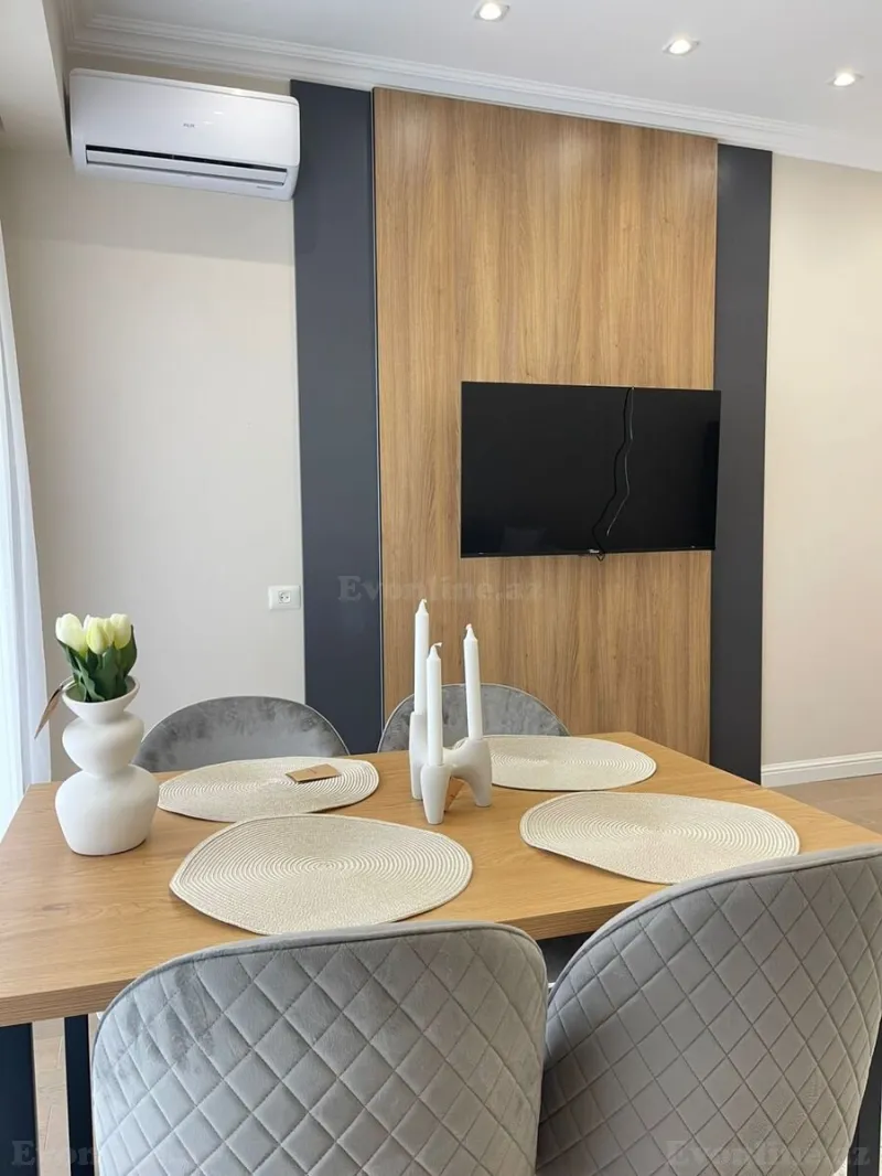 Kirayə verilir 2 otaqlı Mənzil Yeni tikili 65 m² Bakmil m. - şəkil 23