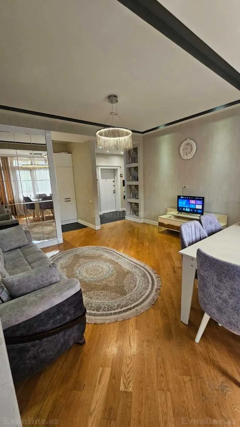 Kirayə verilir 3 otaqlı Mənzil Yeni tikili 80 m² Sabunçu r. - şəkil 2