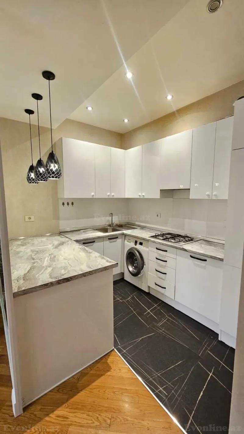 Kirayə verilir 3 otaqlı Mənzil Yeni tikili 80 m² Sabunçu r. - şəkil 9