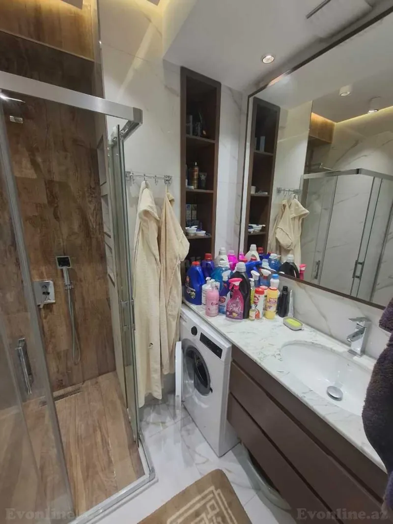 Satılır 2 otaqlı Mənzil Yeni tikili 64 m² Nəsimi r. - şəkil 6