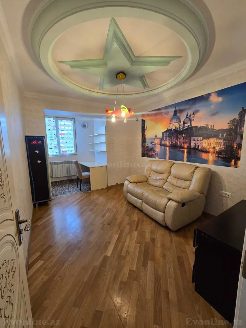 Kirayə verilir 4 otaqlı Mənzil Köhnə tikili 112 m² Yasamal - şəkil 3