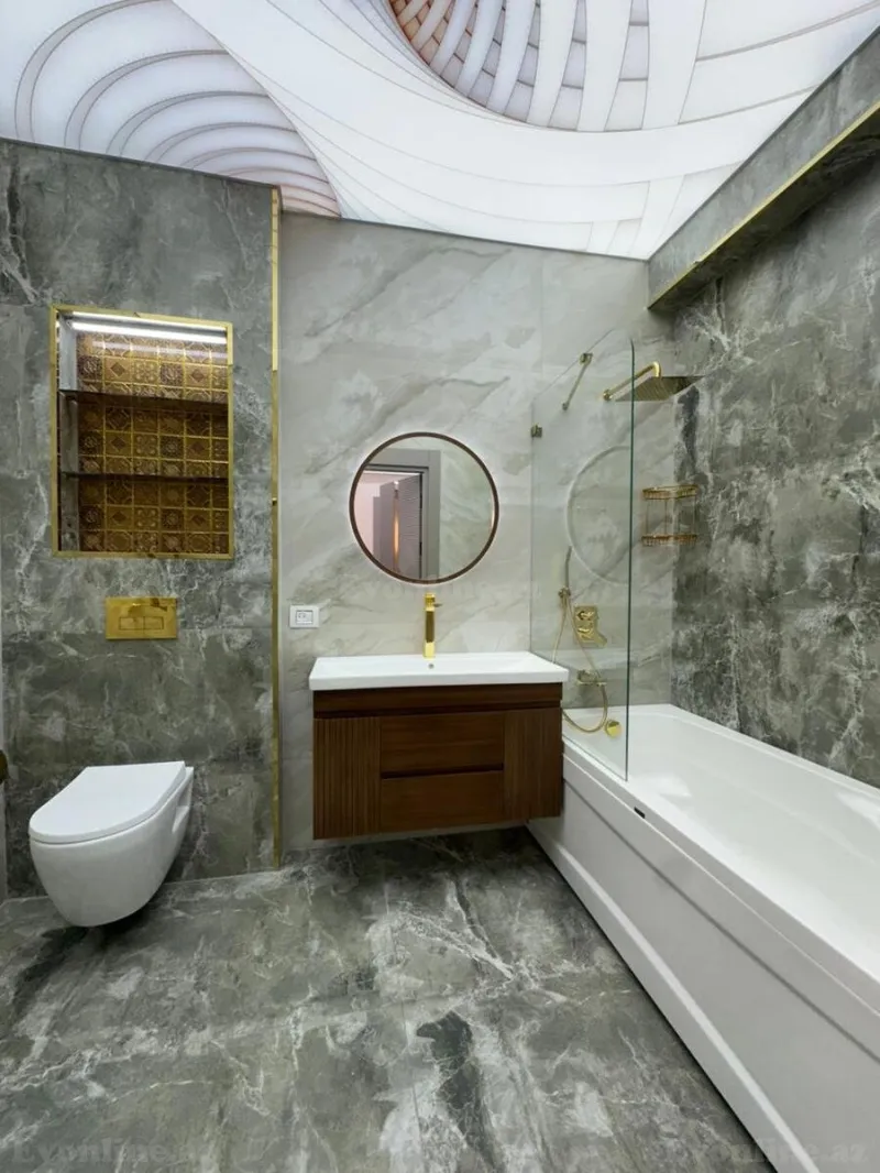 Satılır 4 otaqlı Mənzil Yeni tikili 245 m² Nəsimi r. - şəkil 12