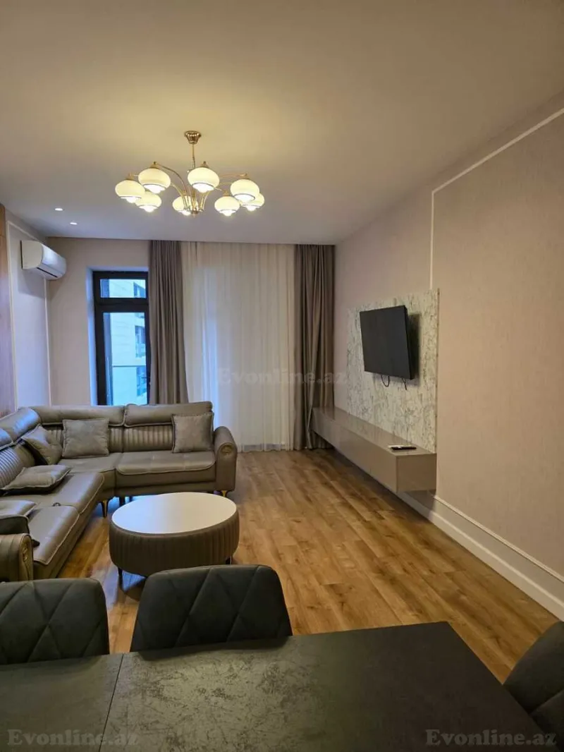 Kirayə verilir 2 otaqlı Mənzil Yeni tikili 104 m² 8 Noyabr m. - şəkil 2