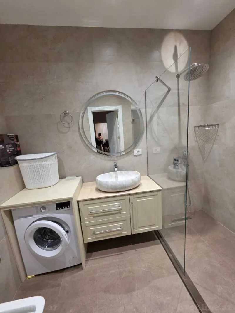 Kirayə verilir 2 otaqlı Mənzil Yeni tikili 104 m² 8 Noyabr m. - şəkil 8