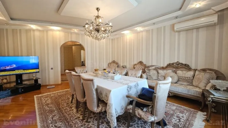 Satılır 3 otaqlı Mənzil Yeni tikili 140 m² Nəsimi r. - şəkil 2