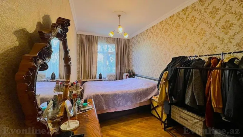 Satılır 2 otaqlı Mənzil Köhnə tikili 55 m² Memar Əcəmi m. - şəkil 3
