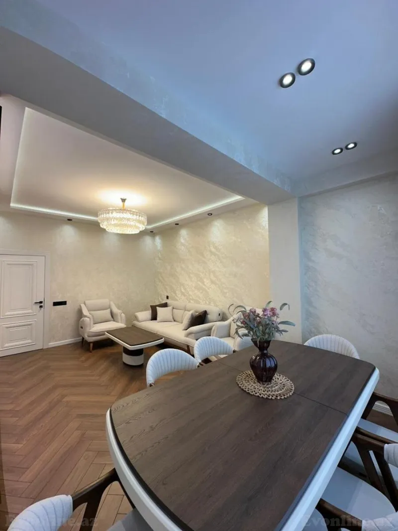 Satılır 3 otaqlı Mənzil Yeni tikili 105 m² Xətai r. - şəkil 2