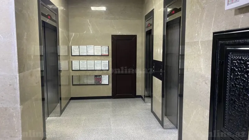 Satılır 3 otaqlı Mənzil Yeni tikili 124 m² Qara Qarayev m. - şəkil 4