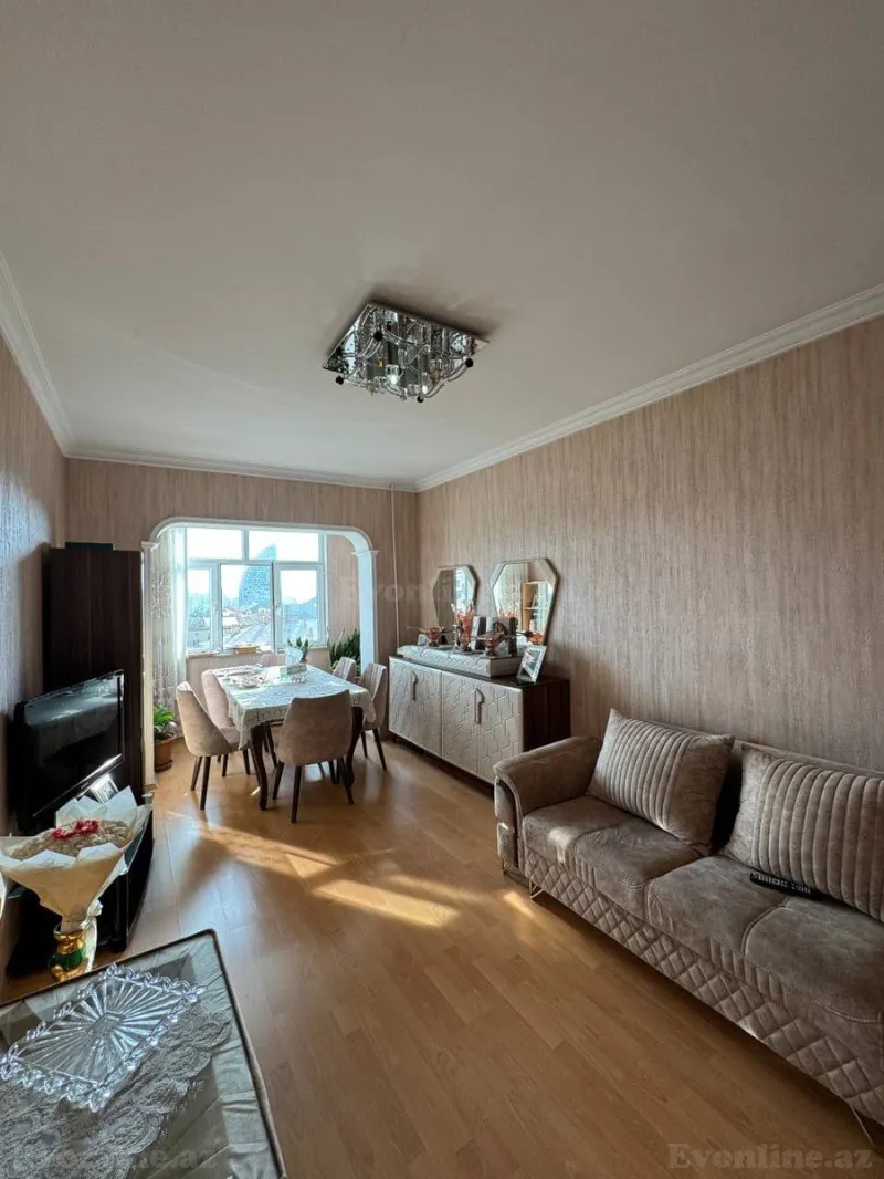 Satılır 3 otaqlı Mənzil Köhnə tikili 87 m² Nərimanov r. - şəkil 2