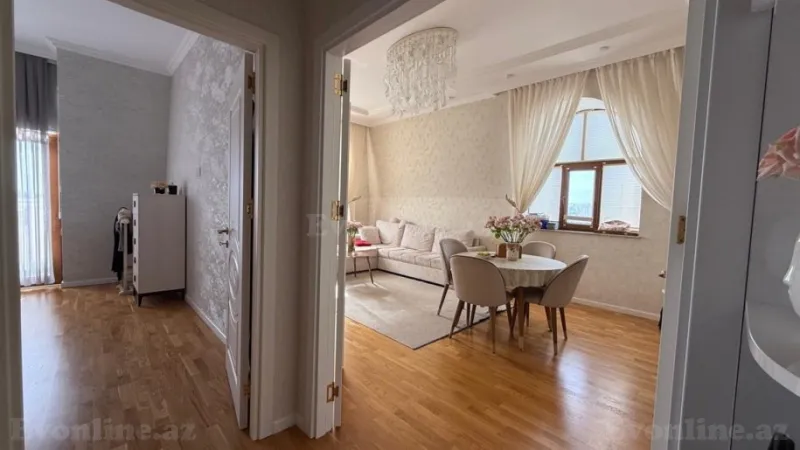 Satılır 2 otaqlı Mənzil Yeni tikili 80 m² 8-ci mikrorayon - şəkil 3