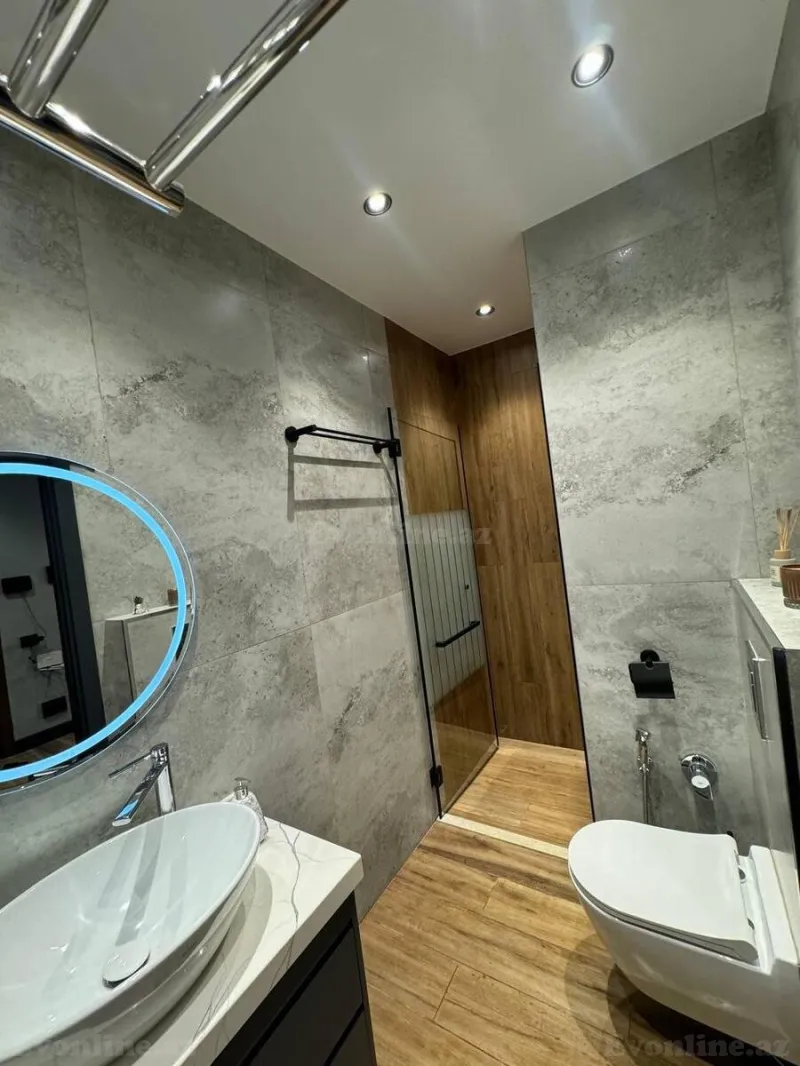 Kirayə verilir 2 otaqlı Mənzil Yeni tikili 80 m² Xətai r. - şəkil 8