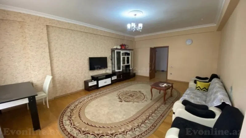 Kirayə verilir 3 otaqlı Mənzil Yeni tikili 130 m² Xətai m. - şəkil 3