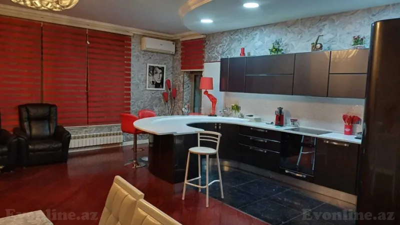 Kirayə verilir 4 otaqlı Mənzil Yeni tikili 175 m² Nizami m. - şəkil 3