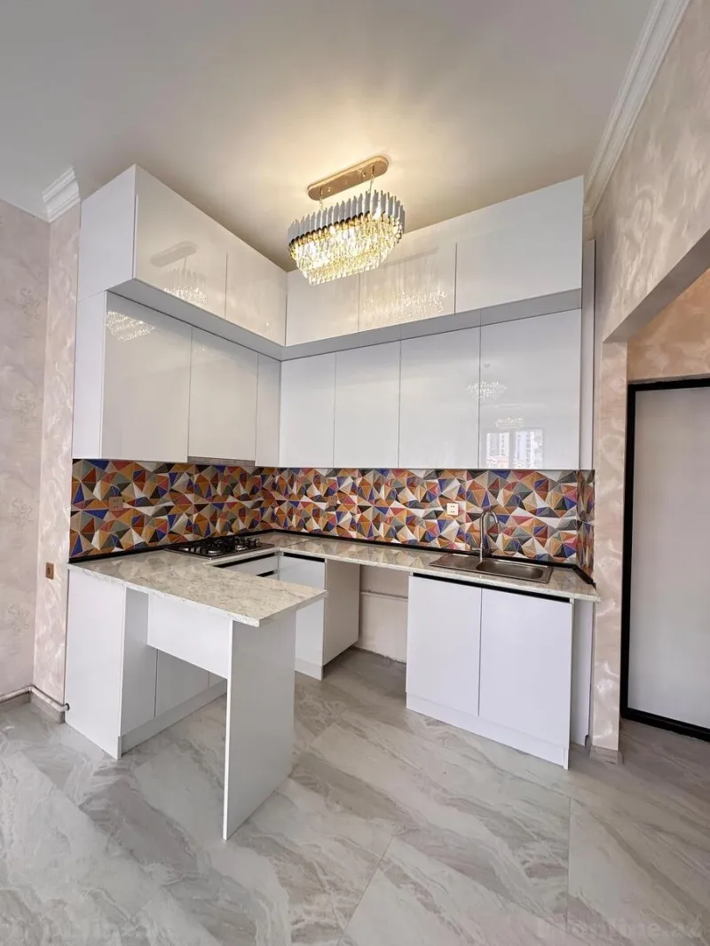 Satılır 2 otaqlı Mənzil Yeni tikili 50 m² Nizami m. - şəkil 4