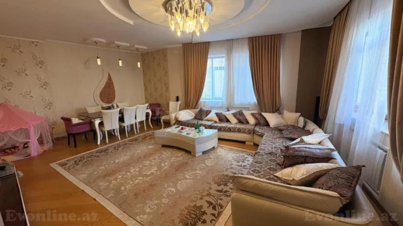 Satılır 4 otaqlı Mənzil Yeni tikili 180 m² 8 Noyabr m. - şəkil 4