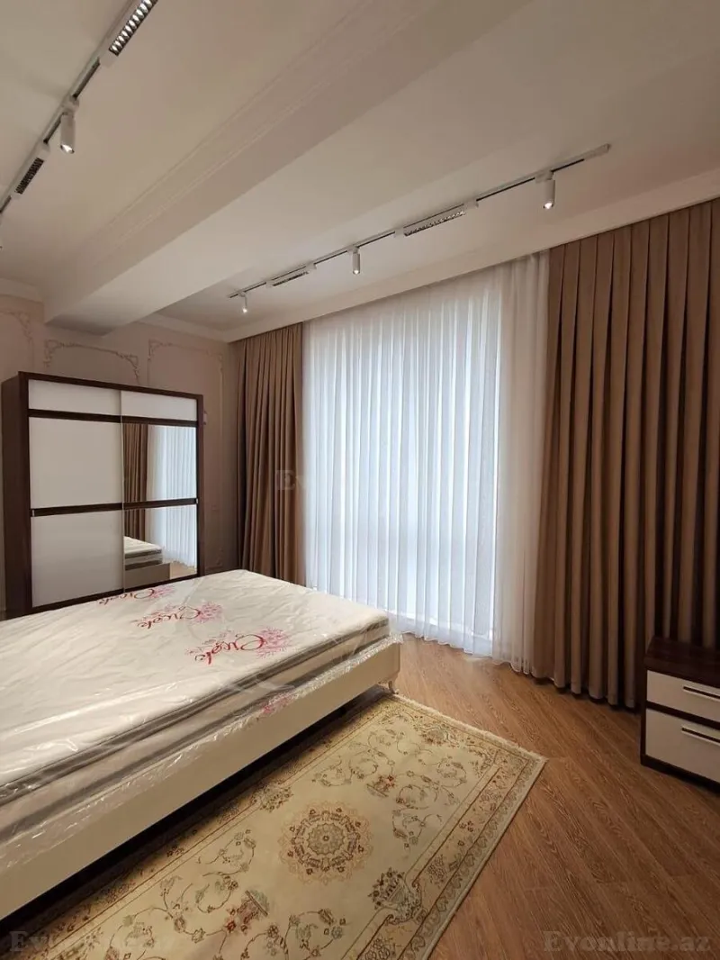 Kirayə verilir 3 otaqlı Mənzil Yeni tikili 108 m² Nərimanov r. - şəkil 6