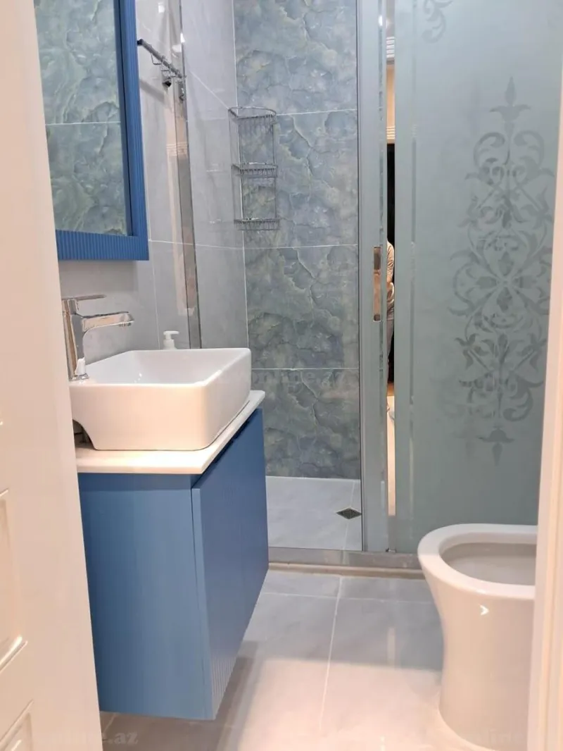 Kirayə verilir 3 otaqlı Mənzil Yeni tikili 108 m² Nərimanov r. - şəkil 10