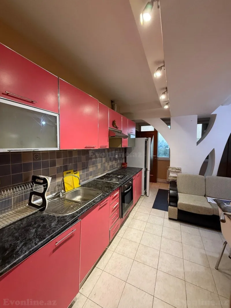 Kirayə verilir 3 otaqlı Mənzil Yeni tikili 95 m² Yasamal - şəkil 2