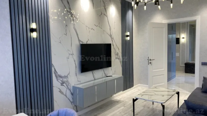 Kirayə verilir 2 otaqlı Mənzil Yeni tikili 95 m² 8 Noyabr m. - şəkil 2