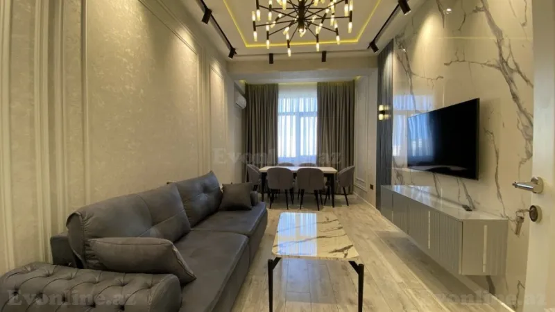 Kirayə verilir 2 otaqlı Mənzil Yeni tikili 95 m² 8 Noyabr m. - şəkil 3