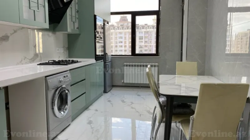 Kirayə verilir 2 otaqlı Mənzil Yeni tikili 95 m² 8 Noyabr m. - şəkil 10