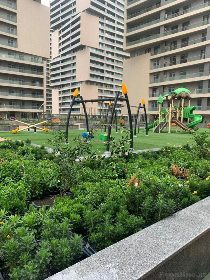Kirayə verilir 2 otaqlı Mənzil Yeni tikili 100 m² 8 Noyabr m. - şəkil 2