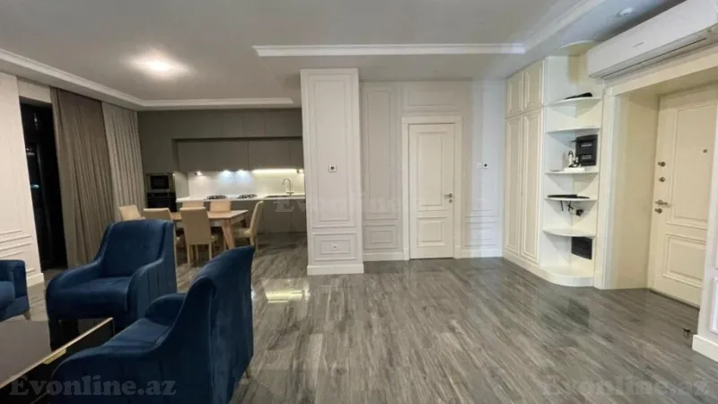 Kirayə verilir 2 otaqlı Mənzil Yeni tikili 100 m² 8 Noyabr m. - şəkil 14