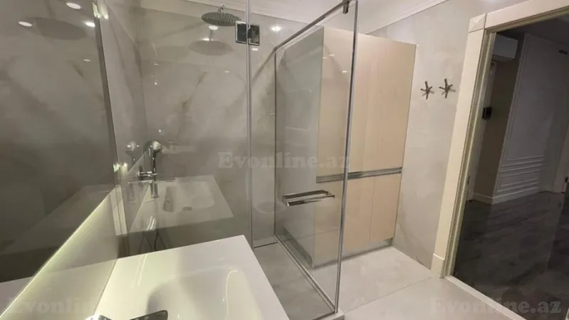 Kirayə verilir 2 otaqlı Mənzil Yeni tikili 100 m² 8 Noyabr m. - şəkil 19
