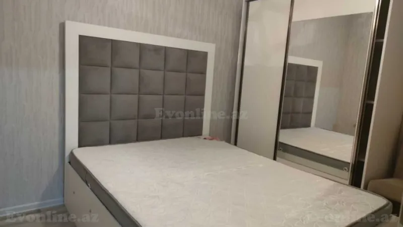 Kirayə verilir 2 otaqlı Mənzil Yeni tikili 55 m² İnşaatçılar m. - şəkil 3