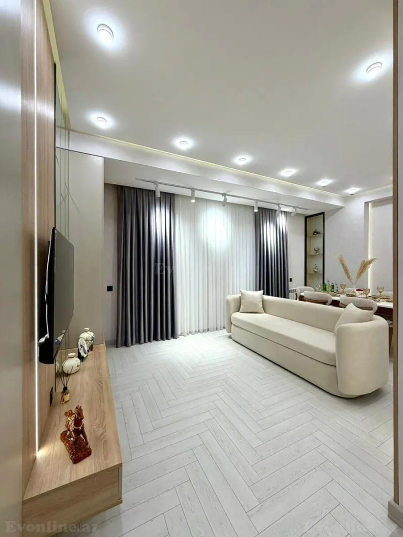 Satılır 2 otaqlı Mənzil Yeni tikili 77 m² Qara Qarayev m. - şəkil 5
