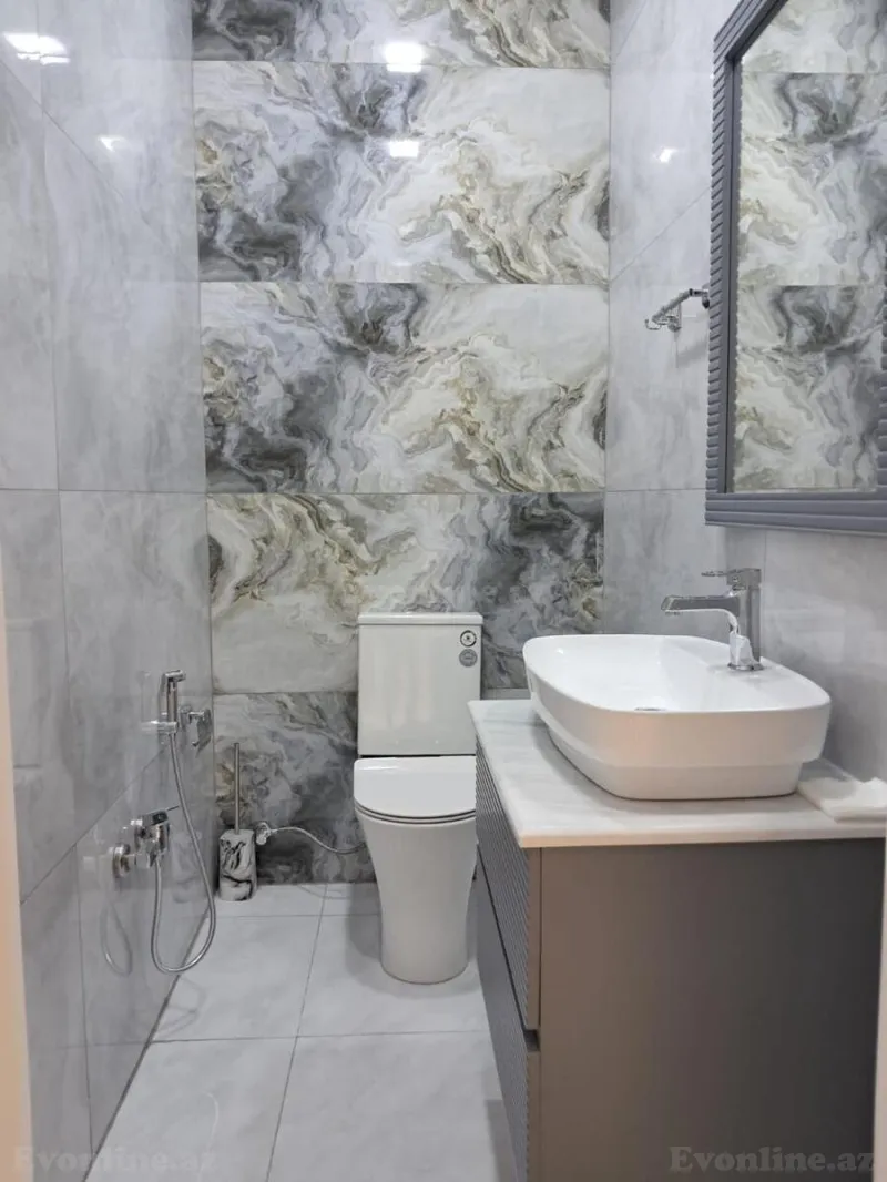 Kirayə verilir 3 otaqlı Mənzil Yeni tikili 118 m² Nərimanov r. - şəkil 11