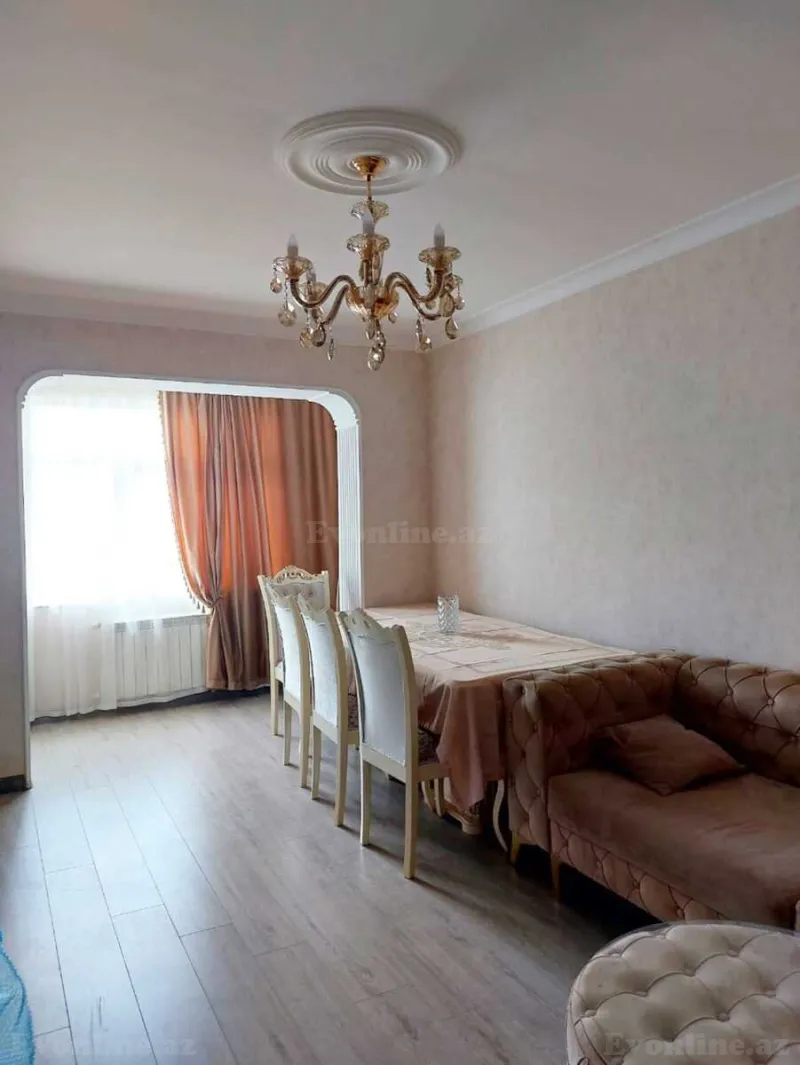 Kirayə verilir 2 otaqlı Mənzil Köhnə tikili 65 m² 8-ci mikrorayon - şəkil 3