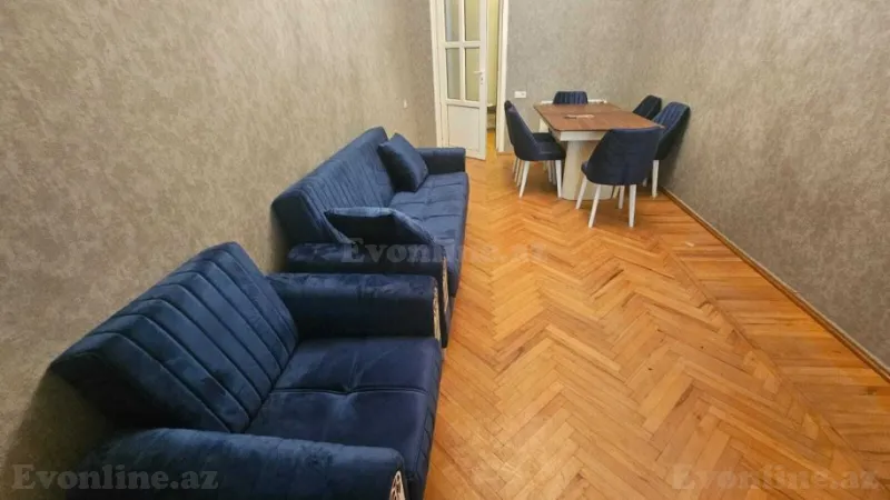 Kirayə verilir 3 otaqlı Mənzil Köhnə tikili 50 m² Sahil m. - şəkil 2