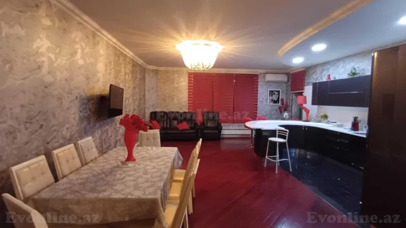 4 otaqlı Mənzil 175 m² Nizami m. Kirayə verilir
